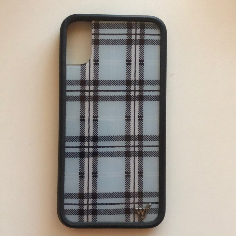 Wildflower Plaid iPhone X/Xs Case